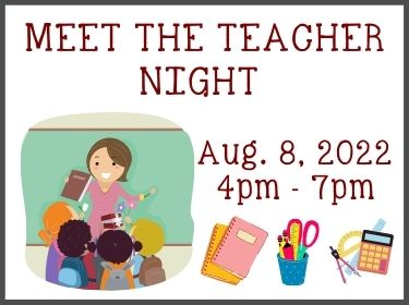  Meet the Teacher Night